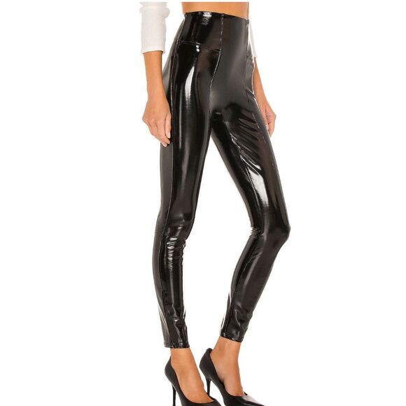 SPANX faux leather leggings - Picture 2 of 11